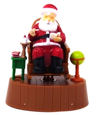 New Solar-Powered Christmas Rocking Santa