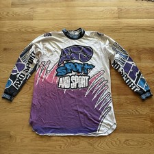 Vintage 90s  AXO Power Sports DyMex Jersey  A...