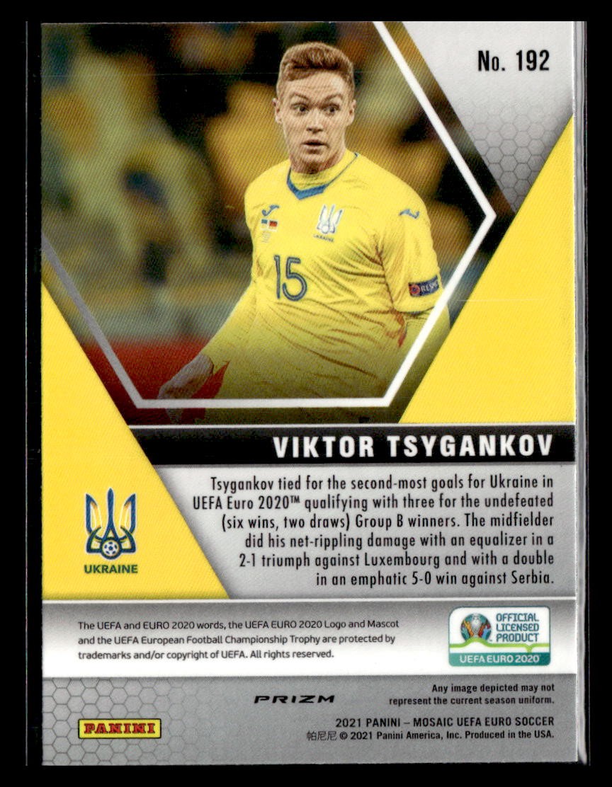2021 Panini Mosaic UEFA Euro 2020 - Viktor Tsygankov #192