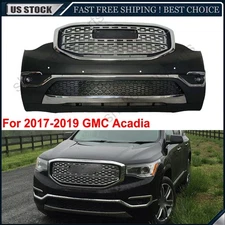 Front Bumper Cover Kit For 2017 2018 2019 GMC Acadia SLE SLT 84286368