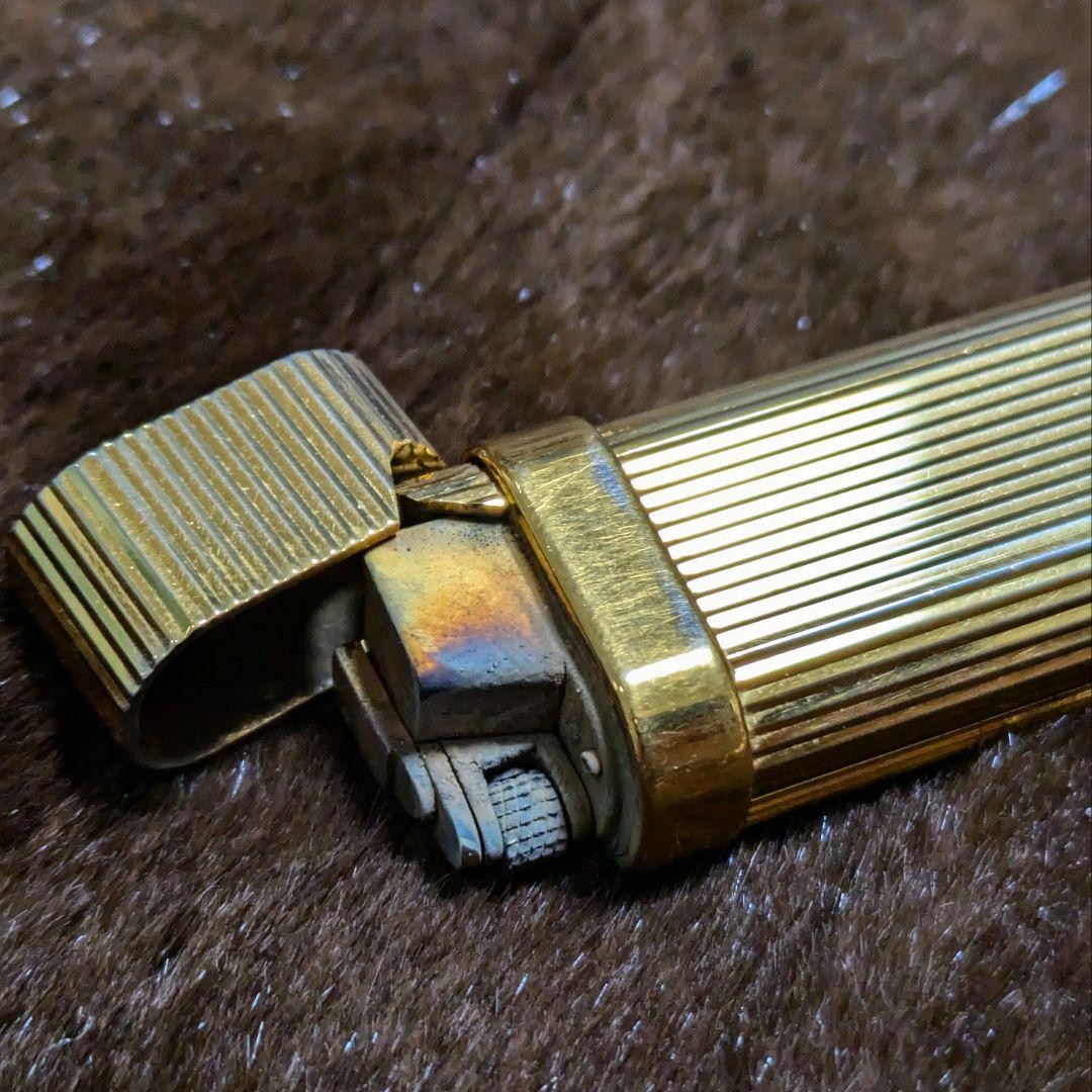 Valentino Garavani Vintage ACCENDINI Gold Lighter Used Classic Design thumbnail 7