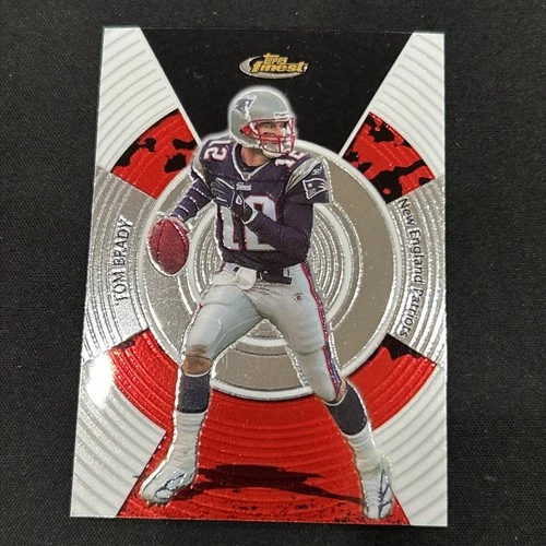 2005 Topps Finest Tom Brady #105 Patriots HOF