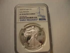 2020 W American Silver Eagle Proof NGC PF70 Ultra Cameo Early Releases
