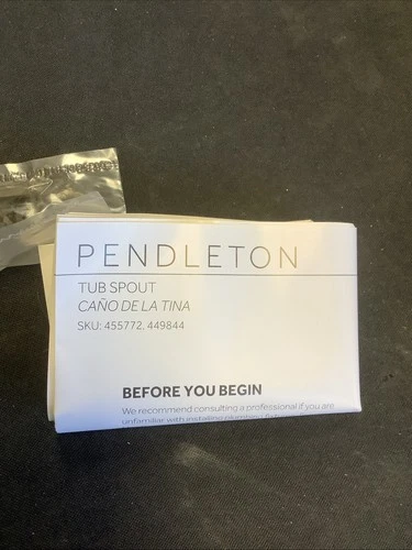 Signature Hardware Diverter Tub Spout. Brushed Nickel. SHTS98ZBN @40 - Picture 4 of 6