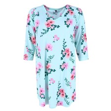 Chemise De Nuit À Fleurs Pour Femme PJ Couture Grande