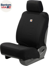 Universal Nylon Duck Canvas Fitted Bucket Seat Cover, Durable Seat Protection wi