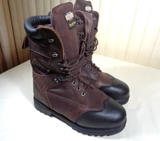 Guide Gear Mens  sz 11 Brown leather Thinsulate insulated heavy duty Boots ~ EUC