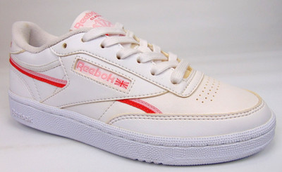 NEW! Reebok Club C 85 VEGAN Casual Classic Sneakers Womens Shoes Size 7.0 White