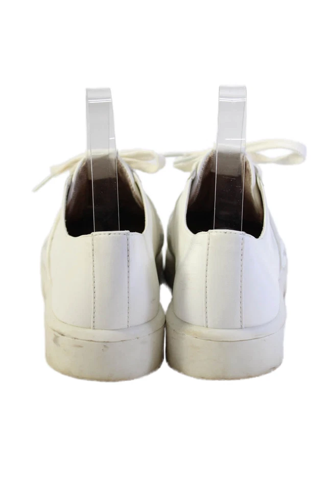 Bernardo женщин кожи сплетенный деталь низкий верхний кроссовок белый размер 6 средний - Изображение 3 из 4