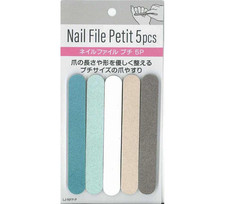LJ Mini Nail Files 5-Pack   Portable Buffer for Smooth, Healthy