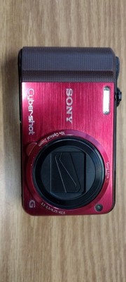 RED Sony Cyber-shot DSC-HX7V 16.2 MP 10X Zoom Digital Camera