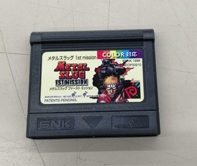 Neo Geo Pocket Software Model Metal Slug First Mission SNK
