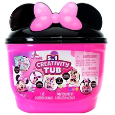 Tara Toys Minnie Mouse 5-in-1 Creativity Tub - Arts & Crafts Activity Set for Ki