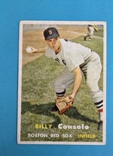 1957 Topps #399 Billy Consolo Boston Red Sox BASEBALL Card 9D