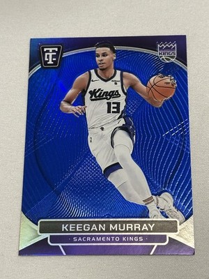 2024-25 Panini Totally Certified Blue Mirror Keegan Murray 13/99 Jersey# 1/1