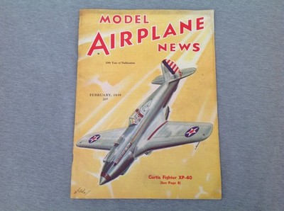 February 1939 Model Airplane News