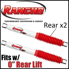 Rancho Rs5000x Rear Shock Absorbers 2000-2020 Tahoe Suburban Yukon Xl W0 Lift Rancho Rs5000x Rear Shock Absorbers 2000-2020 Tahoe Suburban Yukon Xl W0 Lift