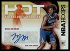 2021-22 Hoops #HSR-MMB Miles McBride Hot Signatures Rookies