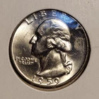 1959 D Washington Quarter BU Uncirculated Mint State 90% Silver 25c US Coin