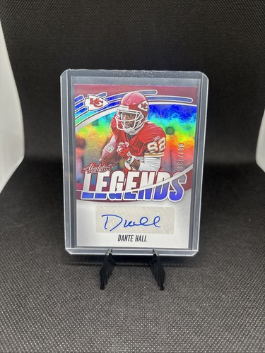 2025 Panini Absolute Dante Hall Red (RAW)