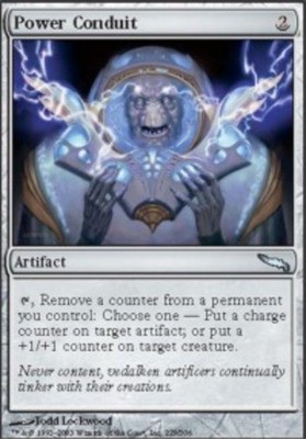 1x Power Conduit Heavy Play MTG Magic - Kid Icarus -