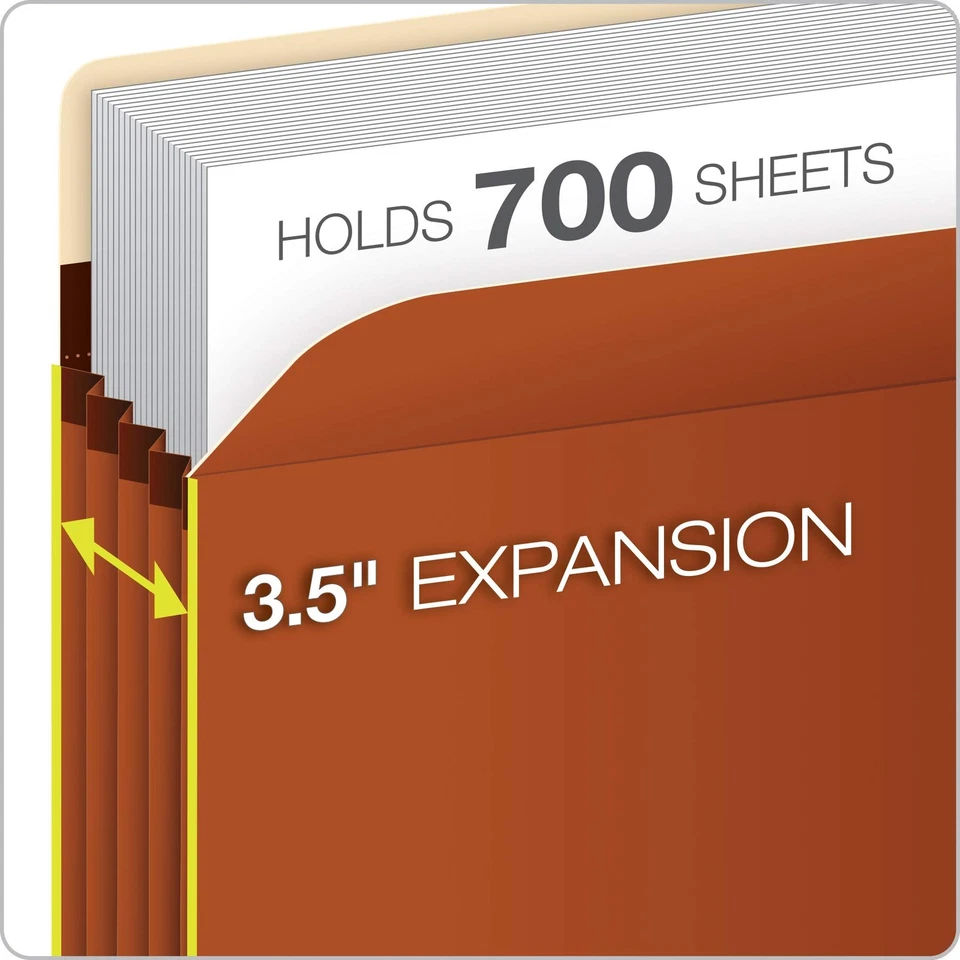 Pendaflex Expanding Accordion File Pockets, Extra Durable, Expands 3.5", Lega... - Image 2 of 4