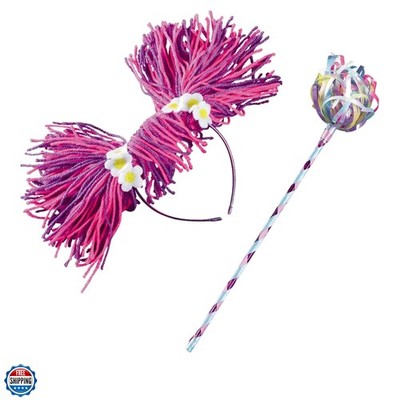 Abby Cadabby Headband & Wand