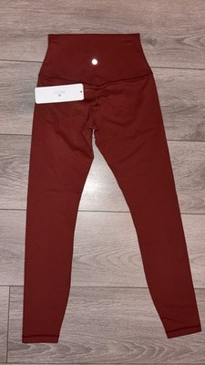 CRZ Yoga Size XS Jujube Brown Leggings Athletic Fit New W Tags Stretch Comfy