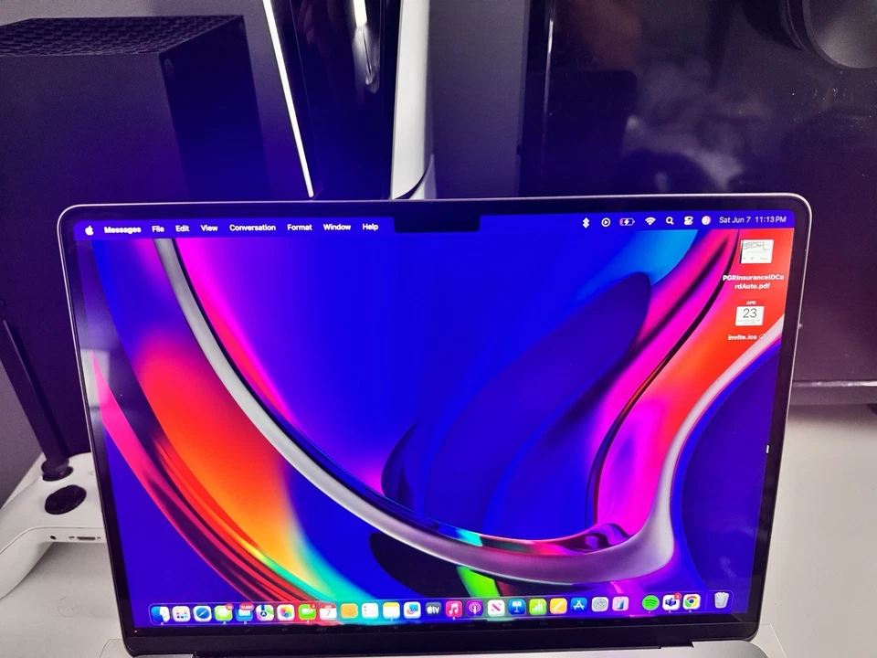 Apple MacBook Air M2 2022 13" 256GB SSD 8GB RAM Space Gray - Image 3 of 4