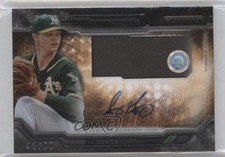 2015 Topps Strata Clearly Authentic Relics Black 41/50 Sonny Gray Auto 03az
