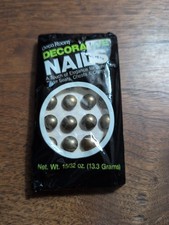 Vintage Deco Room Decorative Upholstery Nails with Hammered Antique Finish