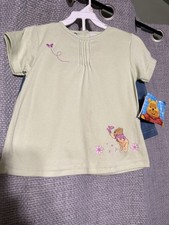 Vintage Disney Winnie the Pooh Girls 2-Pc Shorts Set Size 5