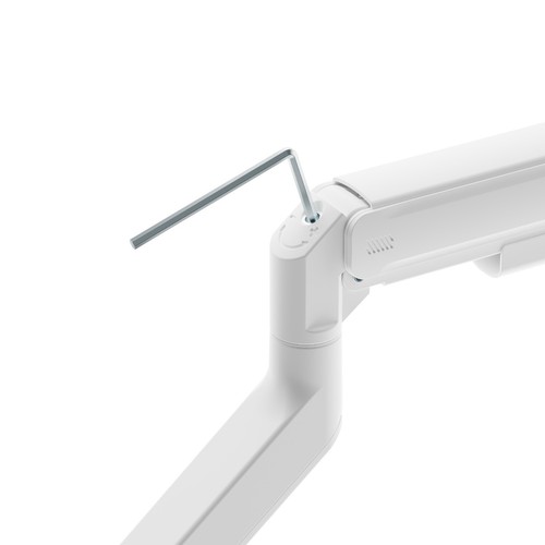Moniteur de pression de gaz LCD LED support de table 1 x 27 kg à 57 pouces Office-GS812AEXW - Photo 7/10