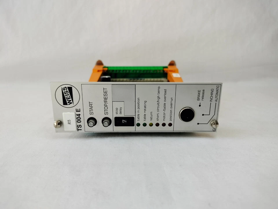 Weiss TS 004 E SIG-TS004E DMS V4 Circuit Board Module w/ TS 004 K2 Terminal - Image 3 of 4