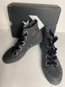 black converse high tops womens size 7