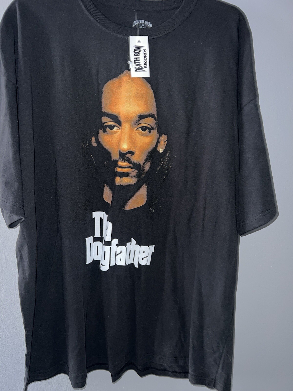 FILA T shirt Snoop Dogg Il Padrino Nero Uomo 4XL Dog Death Row Records 381