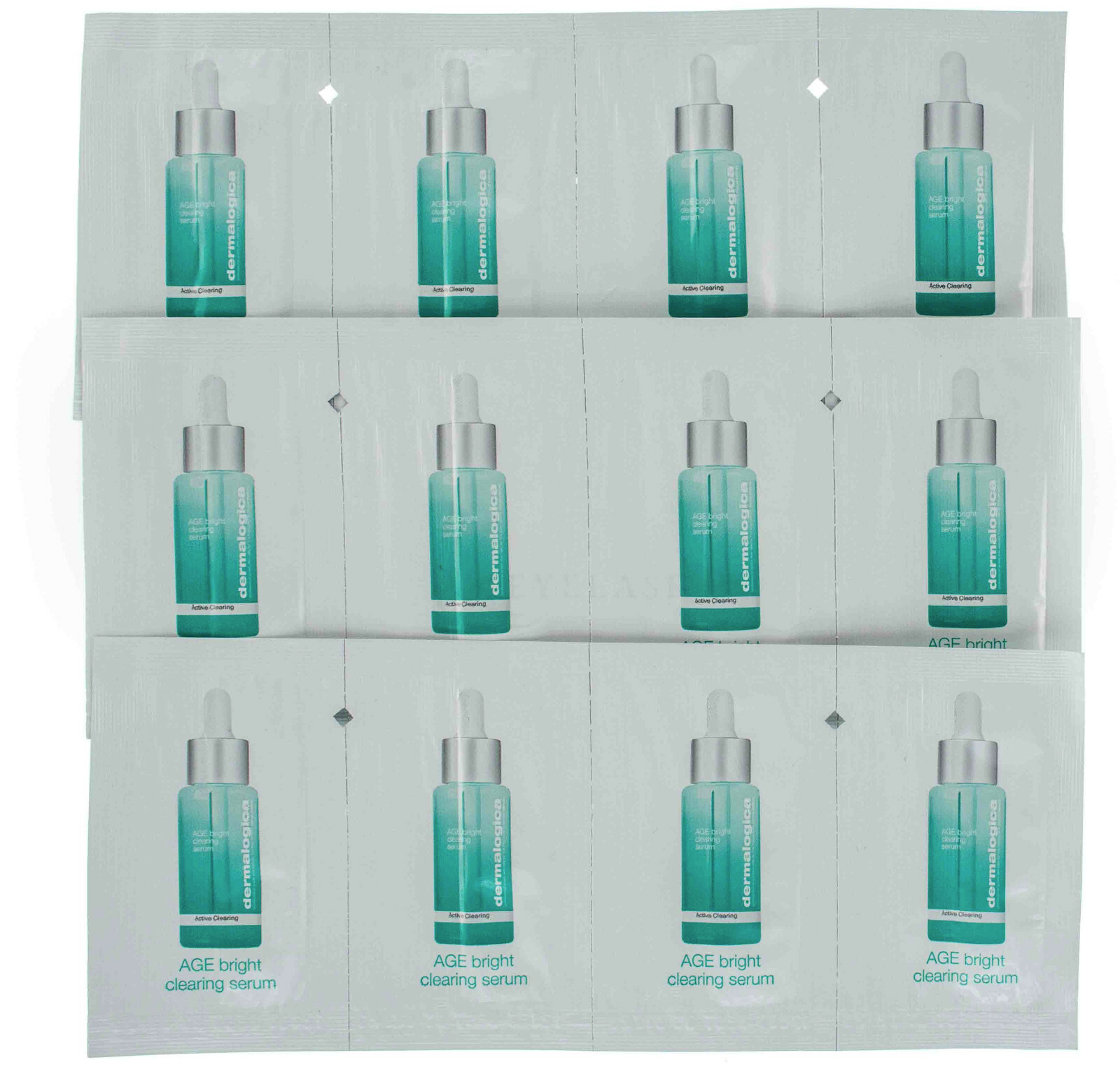 Dermalogica Age Bright Clearing Serum (12 Pack) Sample Size   NO BOX