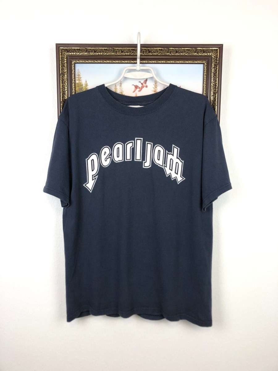 Pearl Jam Tシャツ バンドT ヴィンテージ Vintage Anvil Pearl Jam Band Tee Over Print Center Logo Shirt Mens