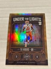 2020 PANINI LEGACY TEE HIGGINS 68/100 UNDER THE LIGHTS GOLD PRIZM ROOKIE CLEMSON