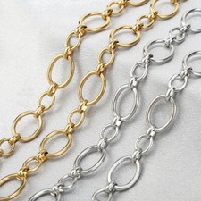 2meters Heavy Oval Links Stainless Steel Large Chain for diy Jewelry Making 16mm