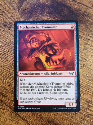 MAGIC THE GATHERING DUSKMOURN Mechanischer Trommler C DSK0130 NM MTG 