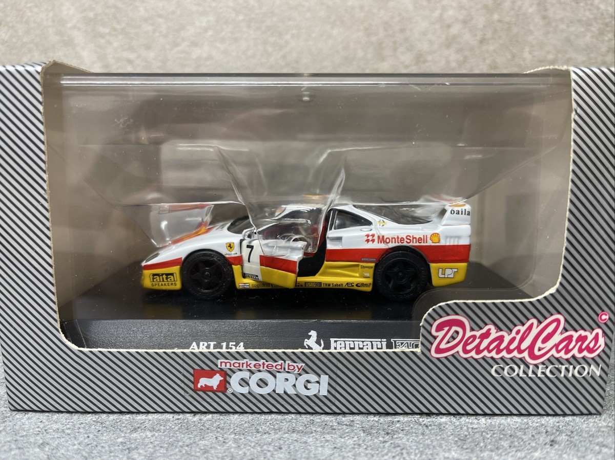 Ferrari F40 Racing GT 1/43 Detail Cars Rouge Métal - Vendu