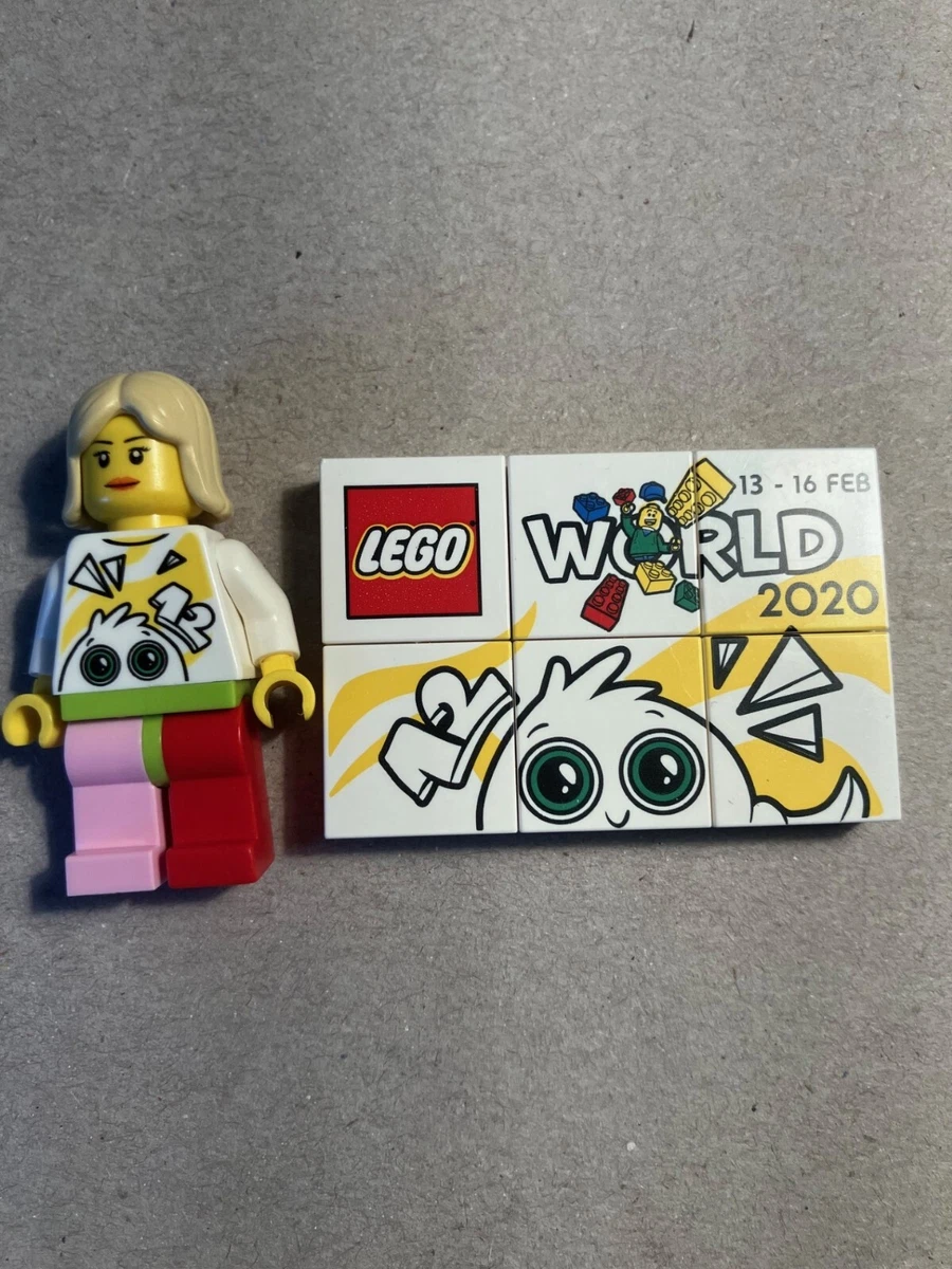 LEGO WORLD Copenhagen 2020 figure and puzzl