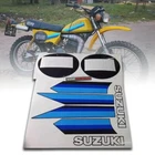 Sticker Fuel Tank Gas TS125ER Emblem Logo For SUZUKI TS 125 ER Inter Set Side LR