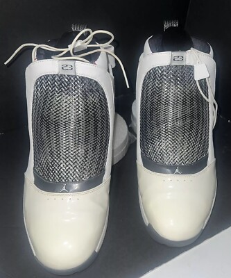 靴/バッグ NIKE AIR JORDAN 19 RETRO (NIKE WHITE/CHROME/FLINT GREY) Air Jordan 19 Retro 'Flint' 