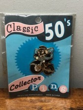 Rara spilla biker Warner Bros TAZ 1994 classica collezione anni 50 Looney Tunes vintage