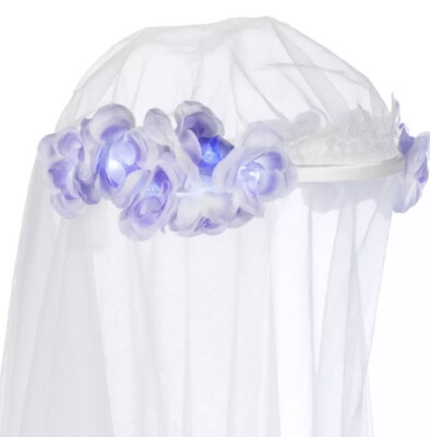 Disney Parks 2023 The Haunted Mansion Light Up Bride Veil  display picture 1