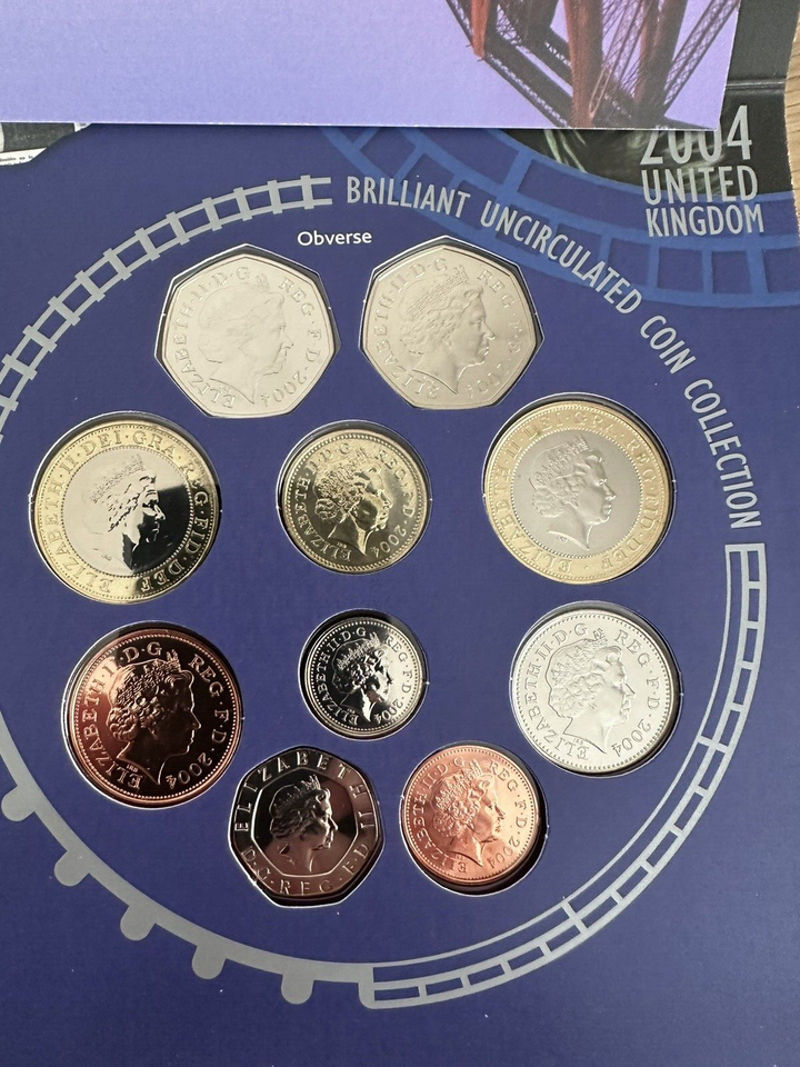 ROYAL MINT 2004 UK PROOF COIN SET eBay