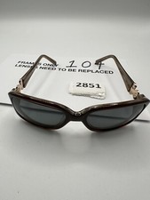 Vintage Jessica Mcclintock JMC 550 Brown Horn Glasses