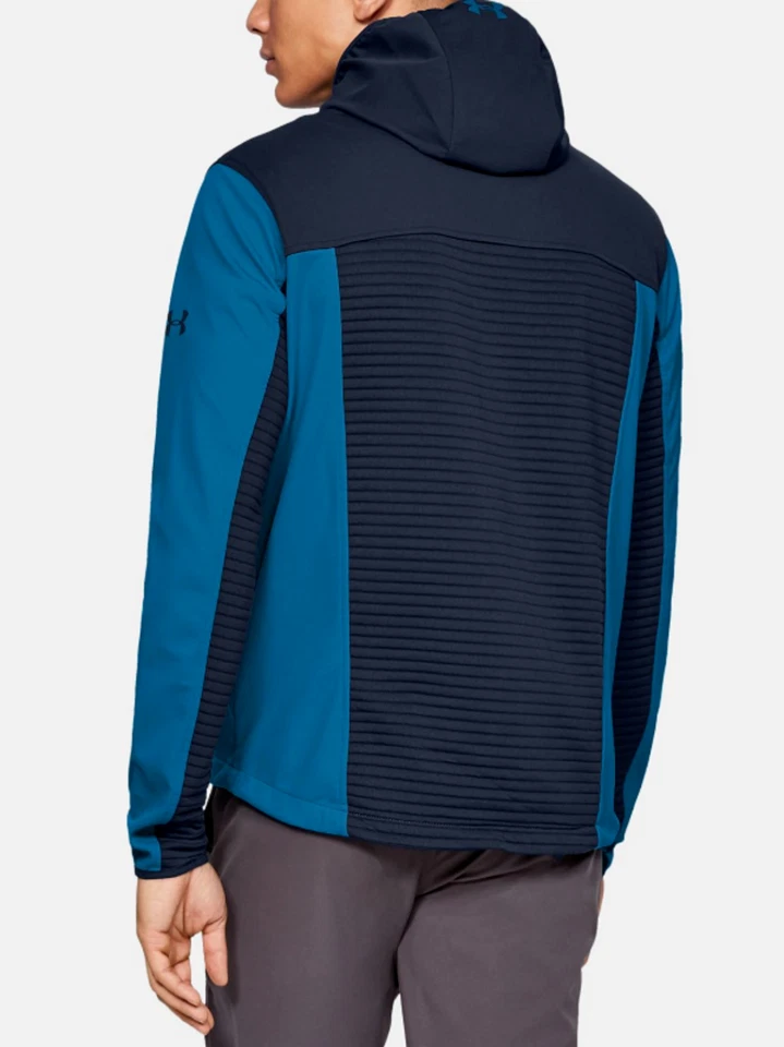 Chaqueta Under Armour Storm Para Hombre Con Capucha Cremallera Completa Treyk Esquí Amazon Flex Azul Talla XL Foto 2 de 4